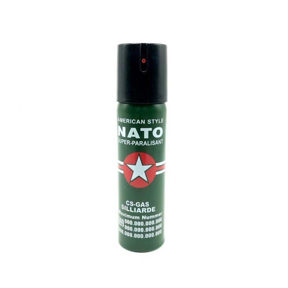 Önvédelmi készlet Electroshock TW301-el és NATO bénító spray-vel 60 ml