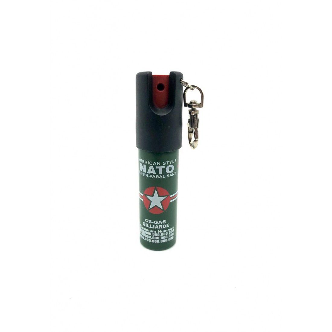 Spray Paralizant NATO, tip breloc, 20 ml Jet Dispersant