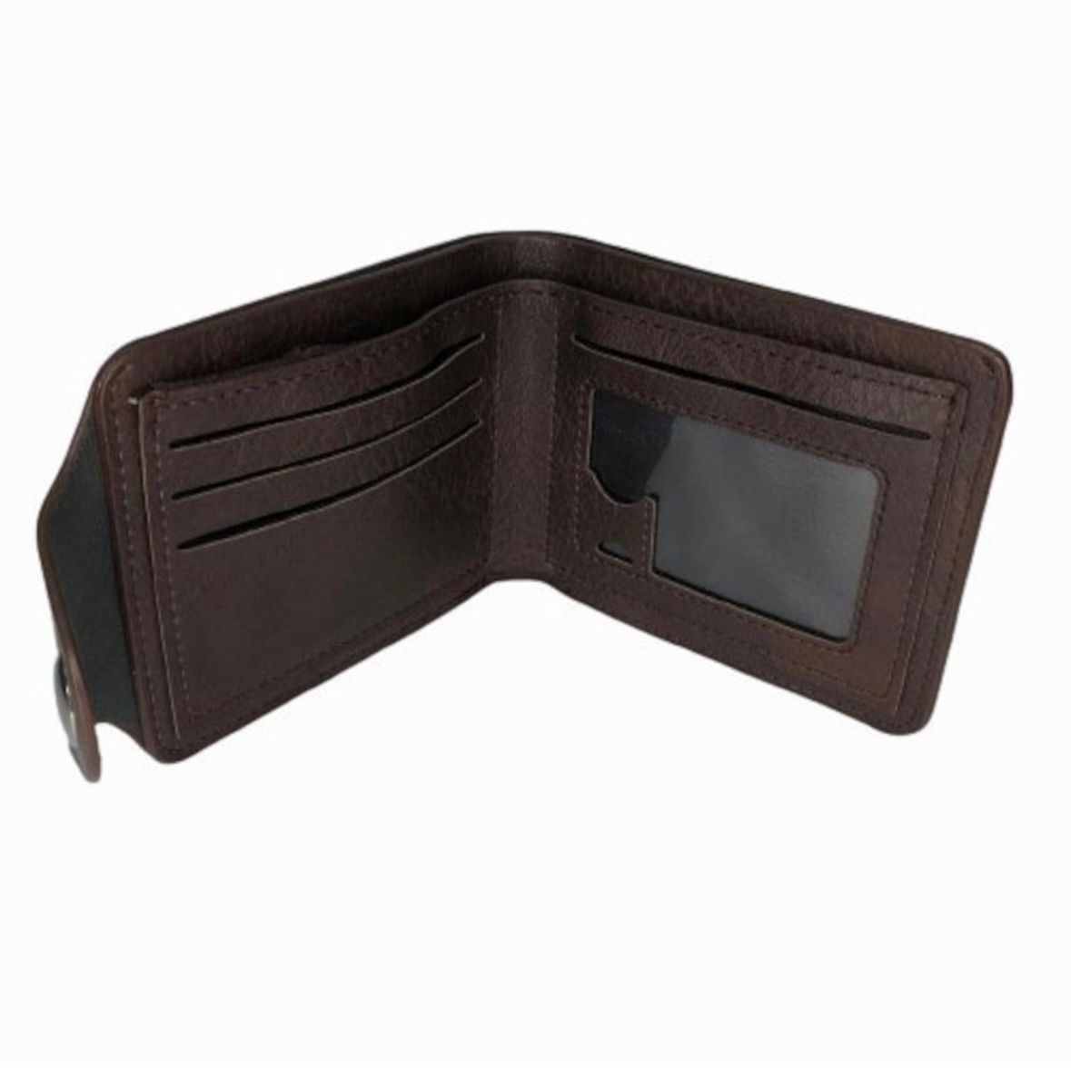 Set cadou Old Brown, 2 piese format din curea si portofel, maro