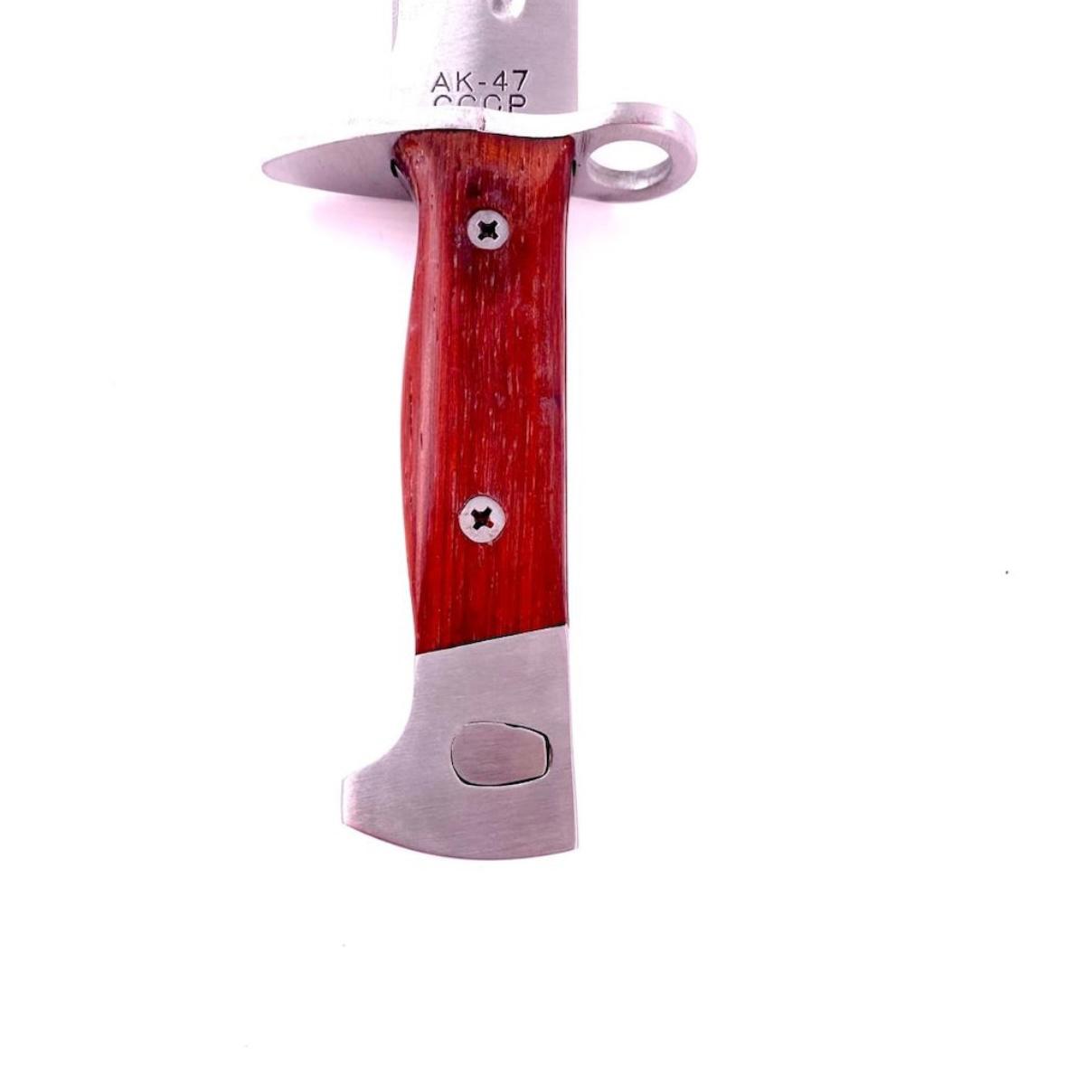 Cutit Baioneta AK-47 CCCP, Teaca Piele, 50