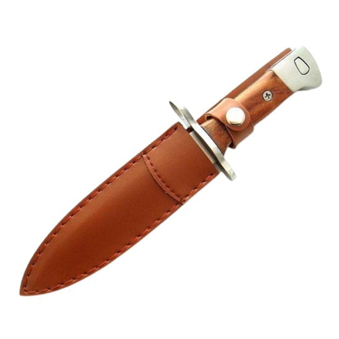 Cutit Baioneta AK-47 CCCP, Teaca Piele, 25 cm