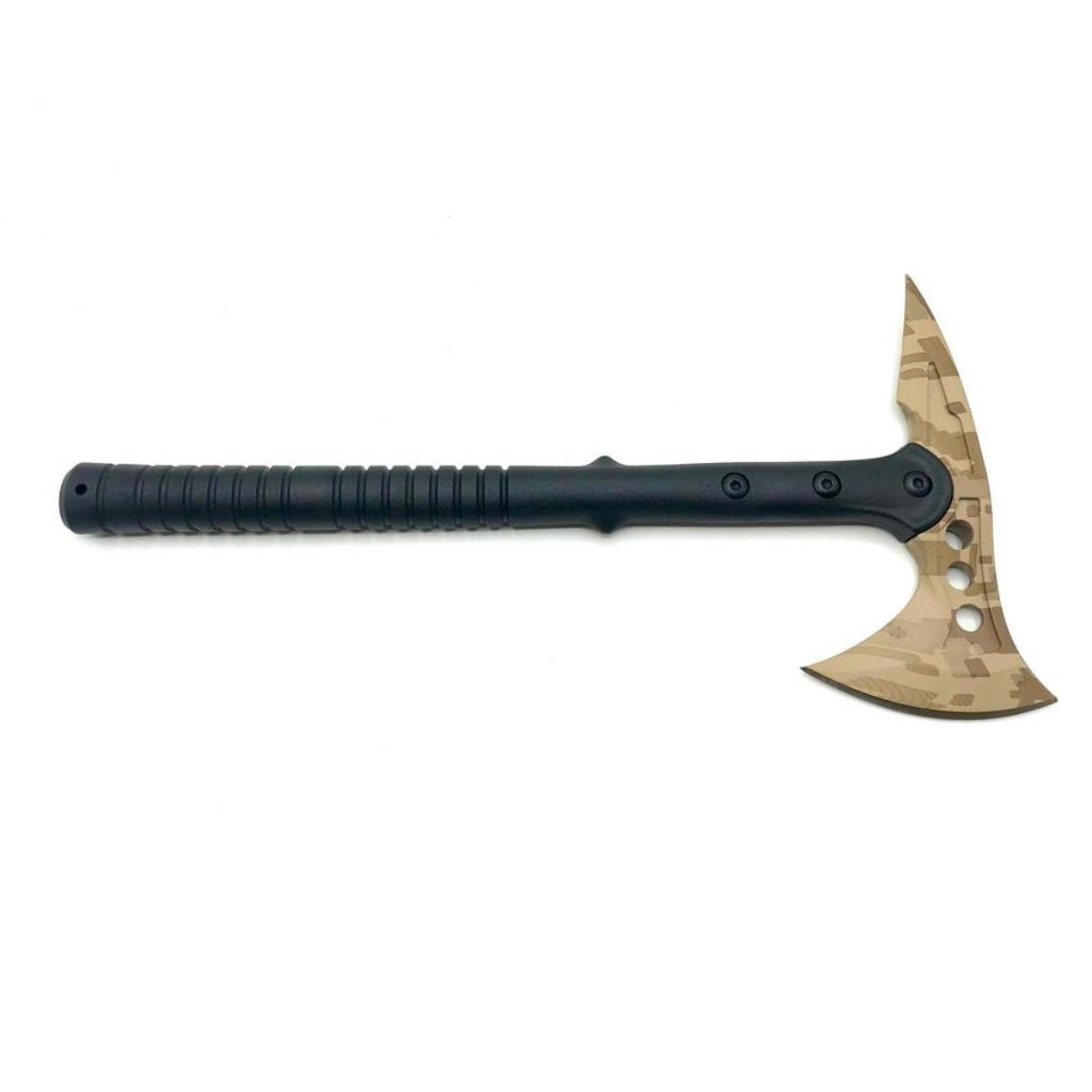 Set camping format din Topor Military, karambit cu tais si busola