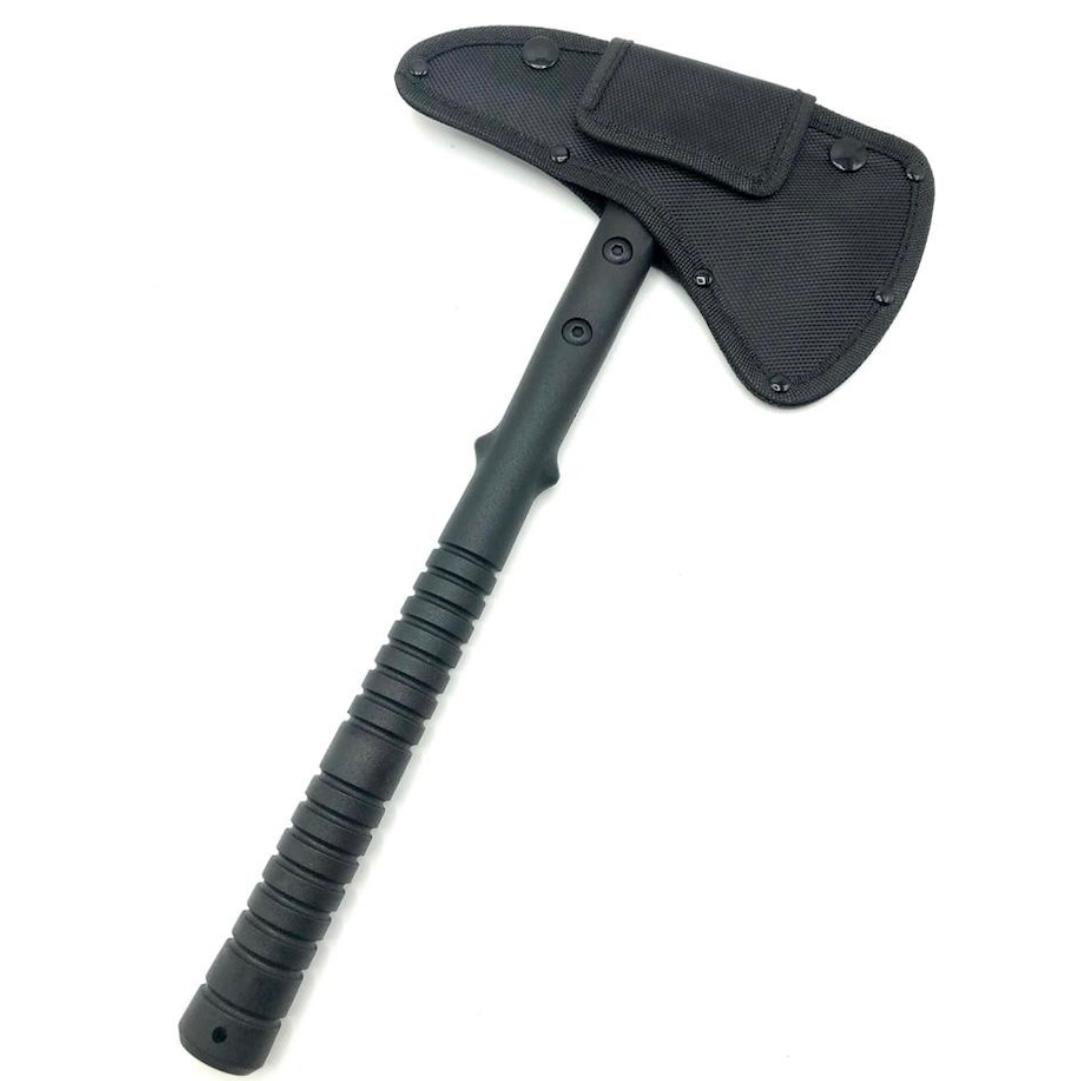 Set camping format din Topor Military, karambit cu tais si busola