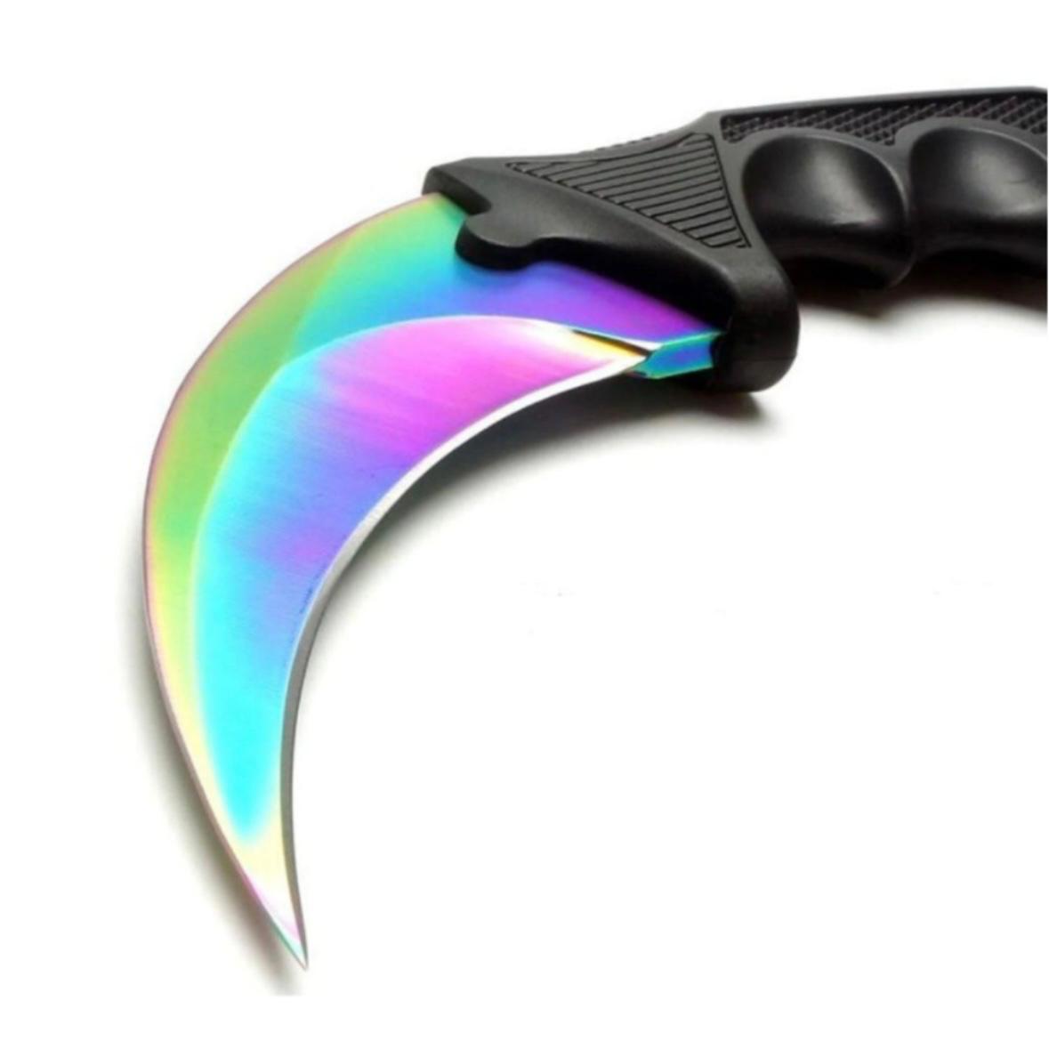 Set camping format din Topor Military, karambit cu tais si busola