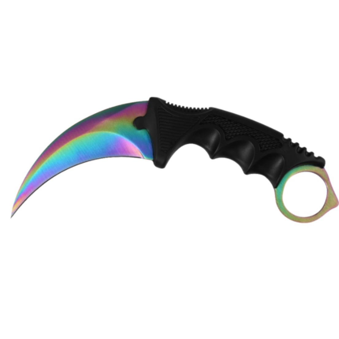 Set camping format din Topor Military, karambit cu tais si busola