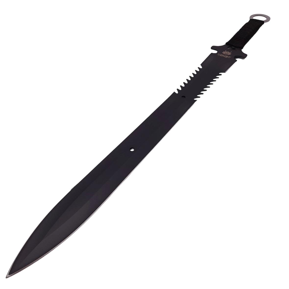 Maceta de vanatoare The Black Disaster, 68 cm, teaca inclusa, maner textil