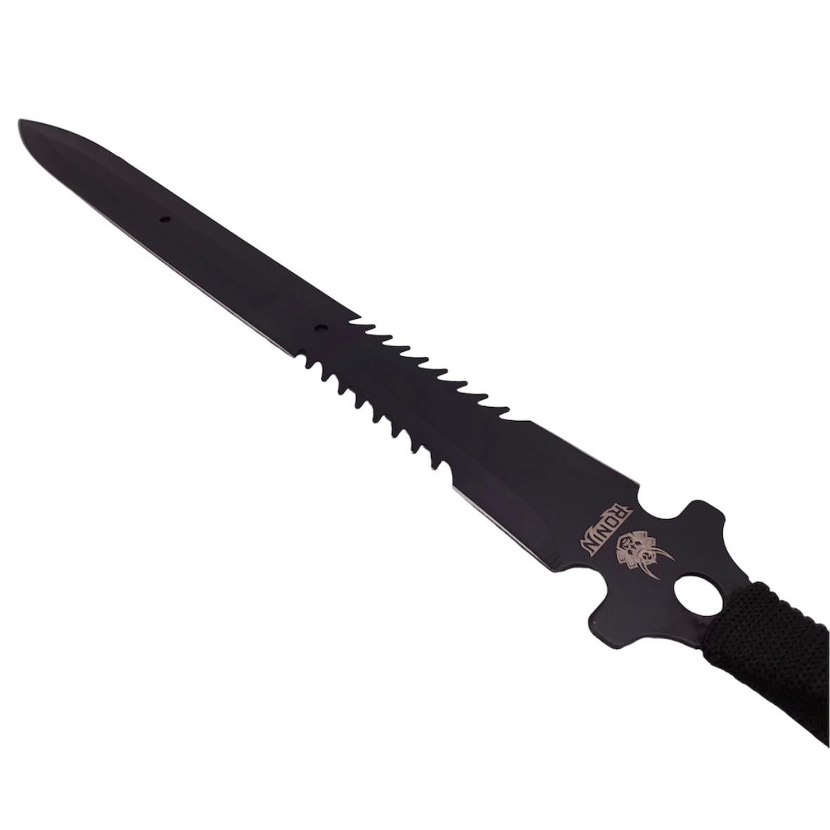 Maceta de vanatoare The Black Disaster, 68 cm, teaca inclusa, maner textil