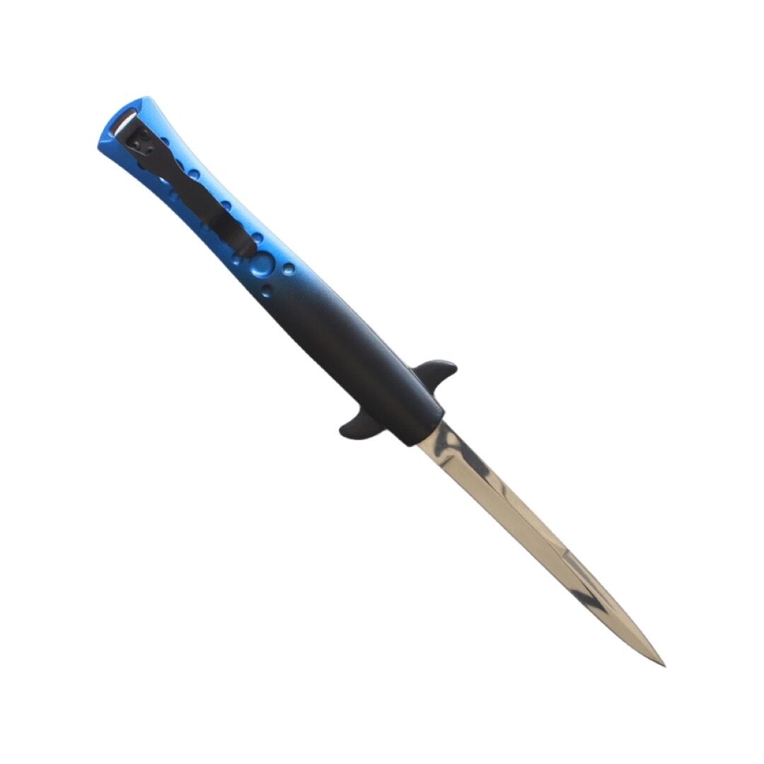 Briceag Stiletto Automat, Italian Blade, Satin