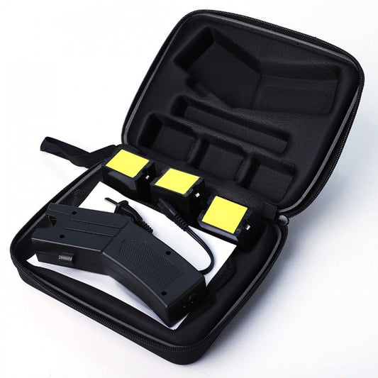 Taser pisztoly elektromos sokkkal, zseblámpával és lézerrel – Speciális személyi védelem | 80KV