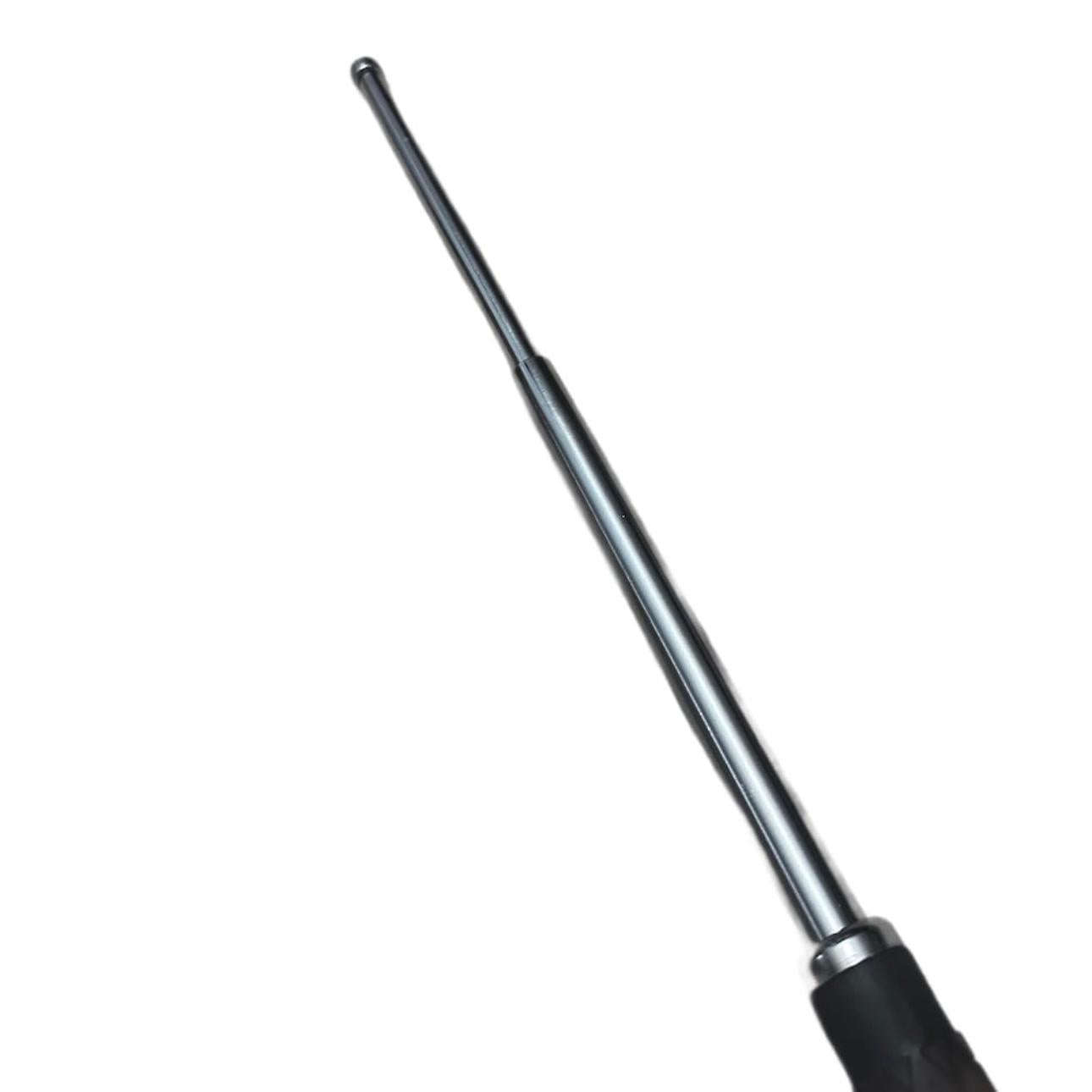 Baston Telescopic Profesional Gladiator, 3 segmente, 65 cm, argintiu