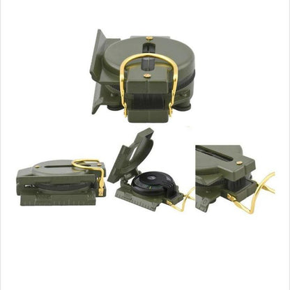 Kit format din Topor, Cutit Multifunctional cu Teaca, Spray Paralizant si Busola