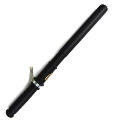 Set 2 bastoane cauciuc tip tonfa, 48 cm, negru si Spray Nato 60 ml ideal pentru paza si autoaparare