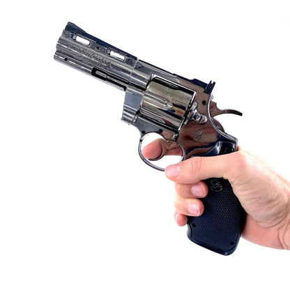 Bricheta Pythton anti-vant tip pistol metalic, suport de birou si gloante de plastic incluse