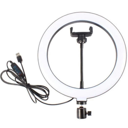Stand Trepied 3 Intensitati De Lumina LED Inel 10.2" Cu Functie RGBW - 15W, 6000-6500k