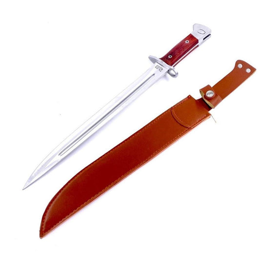 Cutit Baioneta AK-47 CCCP, Teaca Piele, 50
