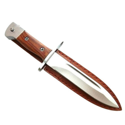 Cutit Baioneta AK-47 CCCP, Teaca Piele, 25 cm