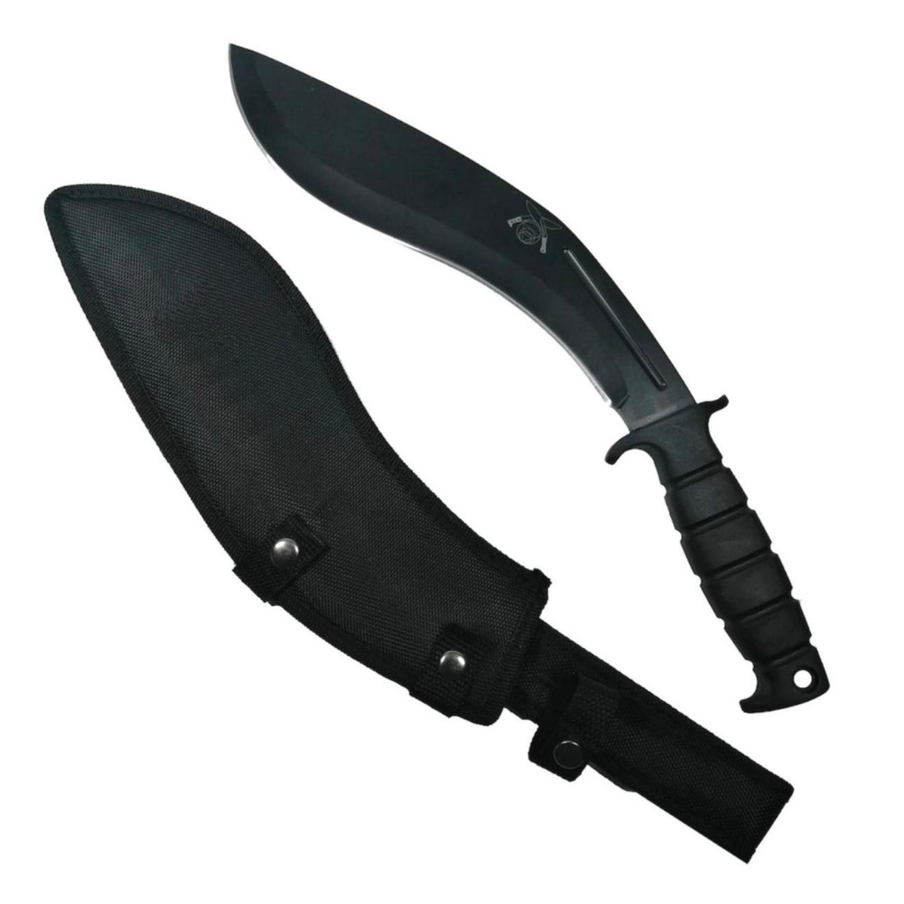 Maceta Kukri Conqueror, Otel, 40 cm, Teaca Inclusa