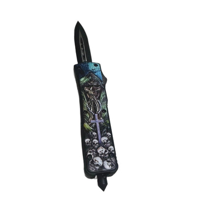 Briceag Skull Island, 22 cm, husa