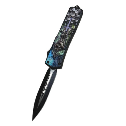 Briceag Skull Island, 22 cm, husa
