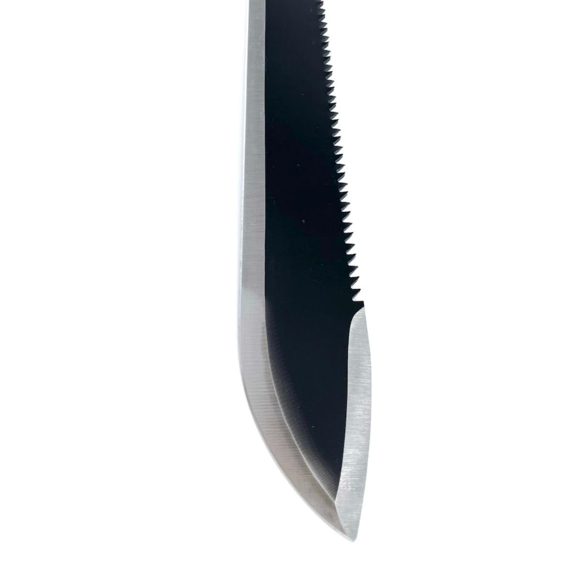 Maceta Full Tang cu maner, 60 cm, prindere la curea, otel, husa