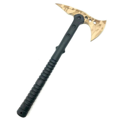 Set camping format din Topor Military, karambit cu tais si busola