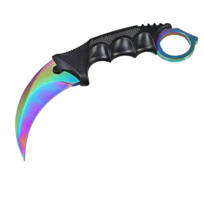 Set camping format din Topor Military, karambit cu tais si busola