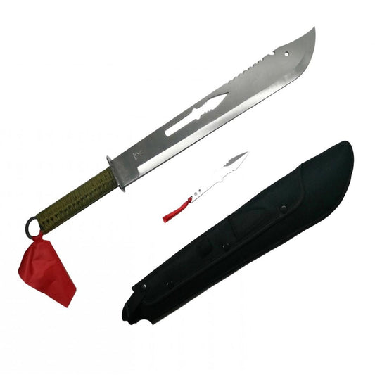 Maceta de Vanatoare, lungime 70 cm, teaca inclusa si  kunai