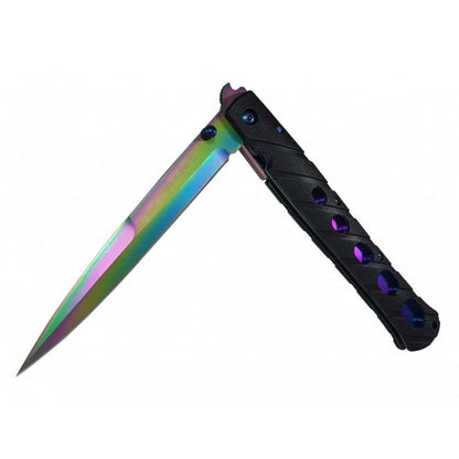 Set format din Cutit  Fade, spray paralizant 60 ml si pumnal tip box 1 cm