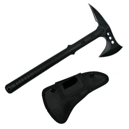 Kit format din Topor Tomahawk Steel, 39 cm si Spray Autoaparare NATO, 11m ml