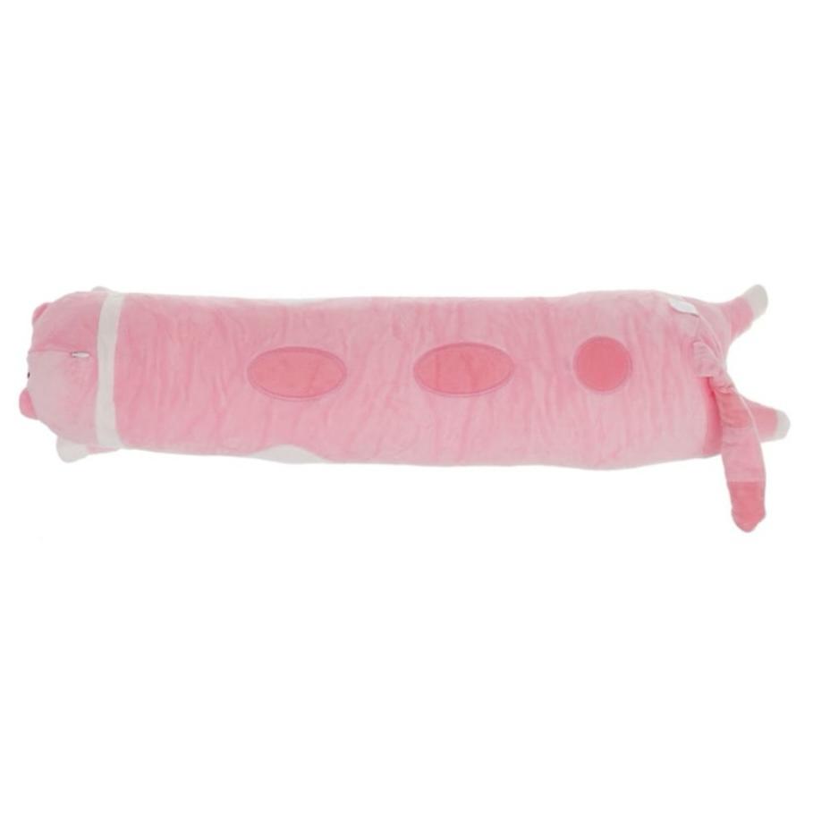Jucarie de Plus Pisica Adorabila, roz, 70 cm