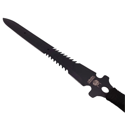 Maceta de vanatoare The Black Disaster, 68 cm, teaca inclusa, maner textil