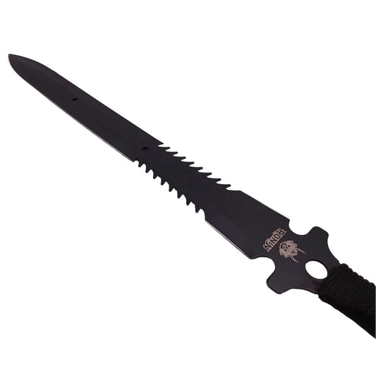Maceta de vanatoare The Black Disaster, 68 cm, teaca inclusa, maner textil