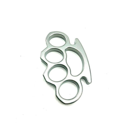 Set of 2 x Box type dagger, self-defense rosette, 0.5 cm thick, Black and Silver