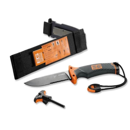 Set Camping Pro format din Binoclu 60x90, Cutit cu Teaca si Busola Militara