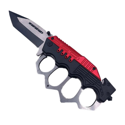 Set format din pistol bricheta si pumnal cu briceag incorporat