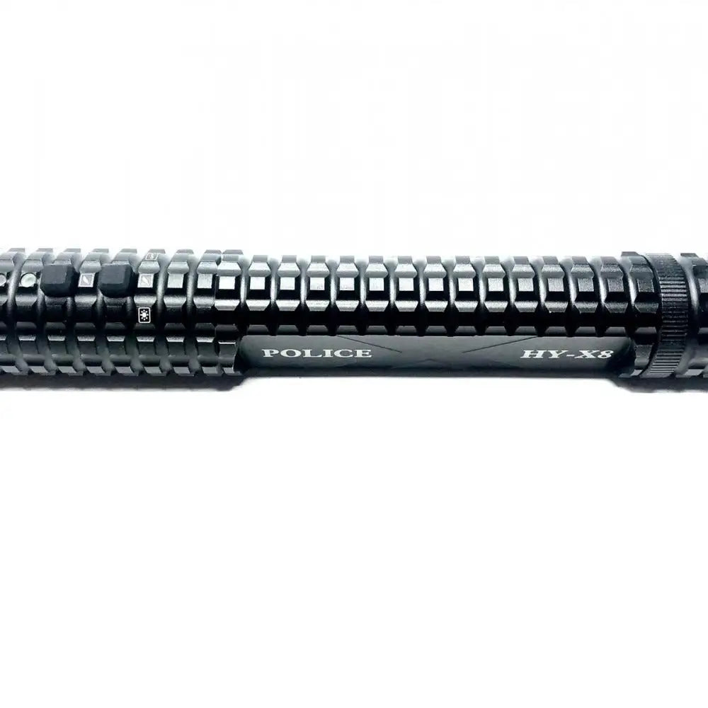 Baston Cu Electrosoc Police Hy - X8 | Protecție Puternică Și Durabilă