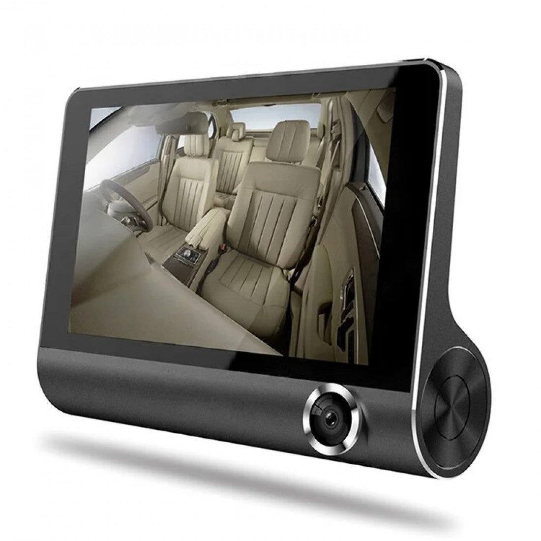 Camera Tripla Auto L300-1, Full HD 1080p, asistenta parcare, ecran 4'', G Senzor, 3 Camere – Fata, Spate, Interior