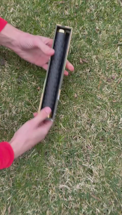 Mydas Professional teleszkópos bot, 3 szegmens, 65 cm, arany